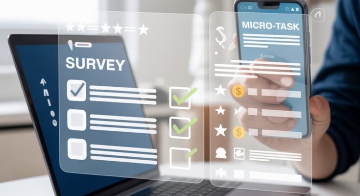 Online Surveys and Small Online Tasks