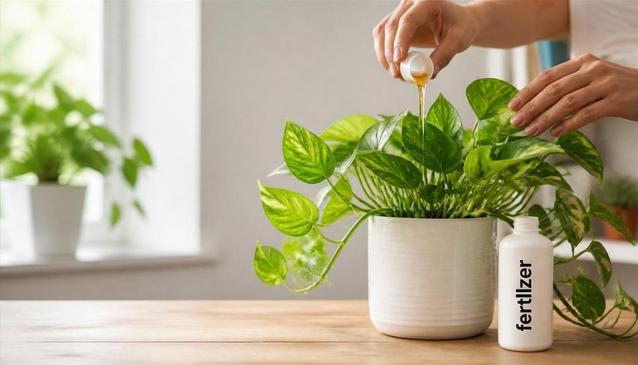 how to fertilize indoor plants